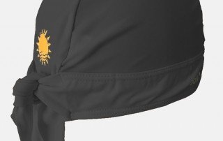 nammu sun protective swimming cap in gray