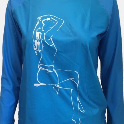 nini swim shirt with art