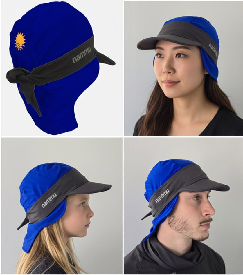 EX UV PRO Square with visor and ear flap