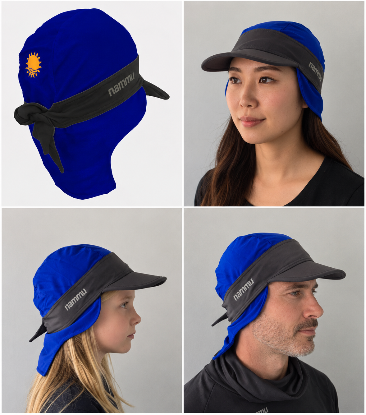 EX UV PRO Square with visor and ear flap