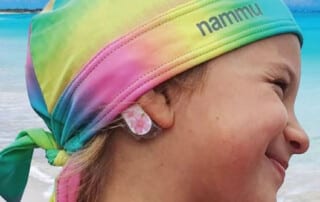 nammu sun protective swim cap CI hat