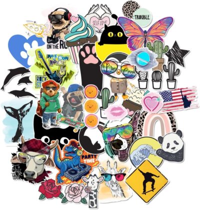 fabric stickers to decorate nammu sun protective swim cap