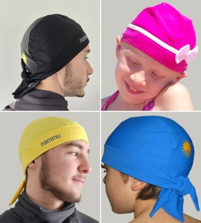 Spf swim hats online