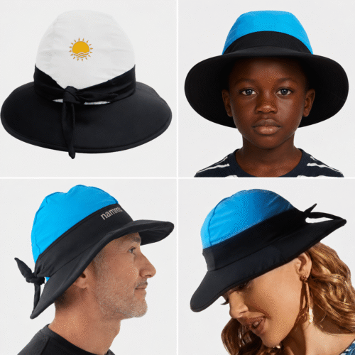 nammu sun protection print classic visor