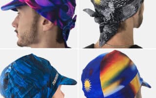 classic nammu sun protective swim hat printwith visor