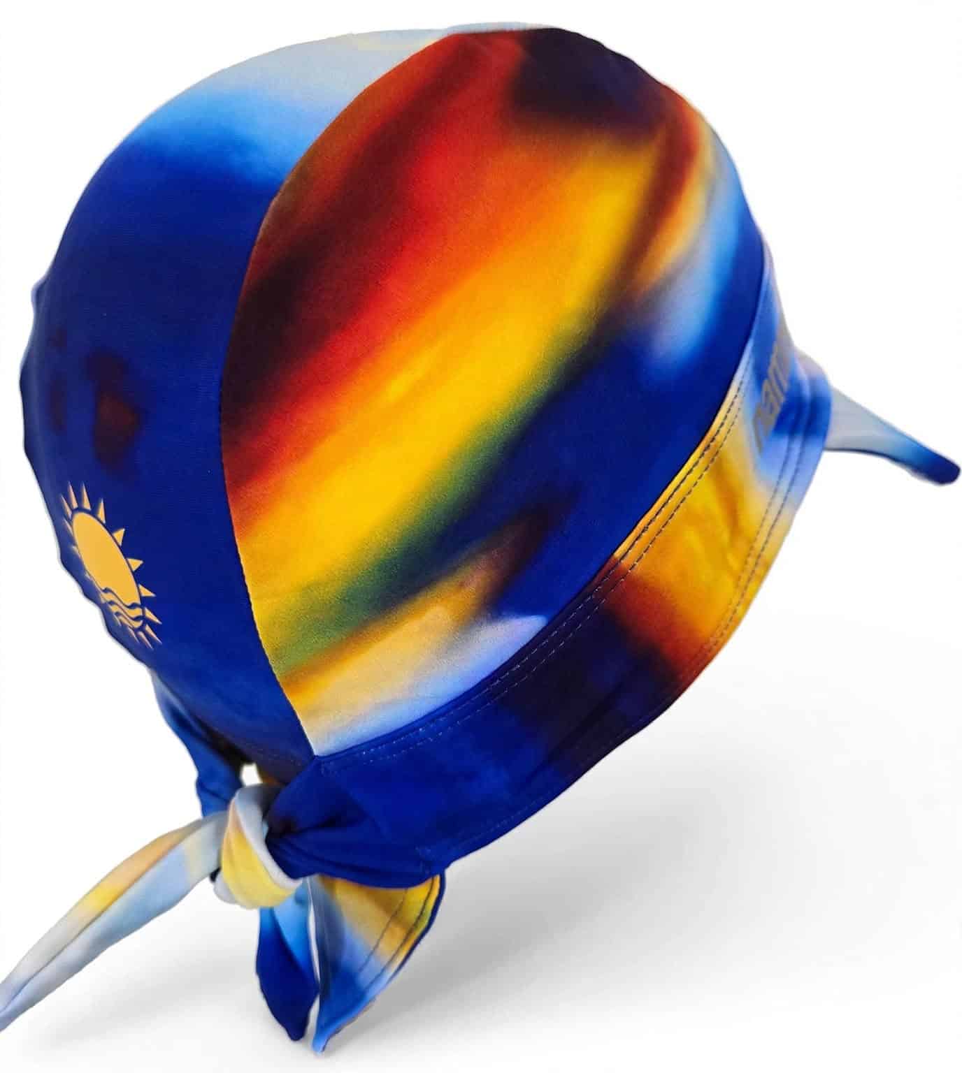 nammu sun protection swim hat classic visor sunrise